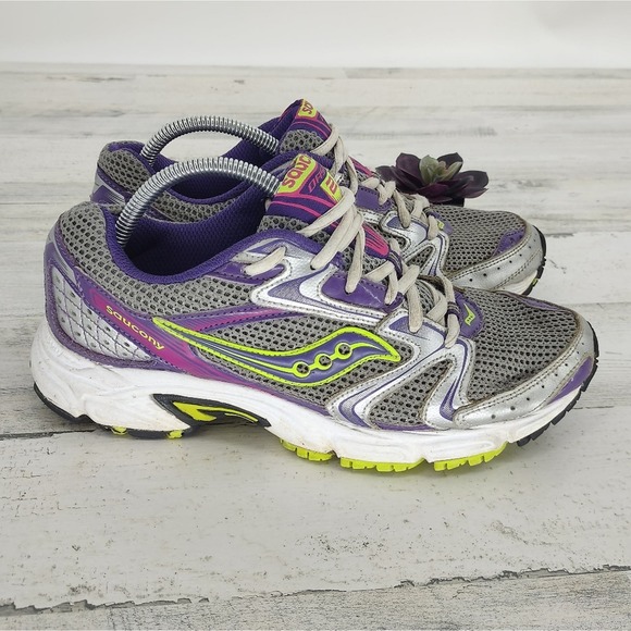 Saucony Oasis 2 Athletic Sneakers Lace Up Running Comfortable Grey Size 9 - Picture 1 of 6
